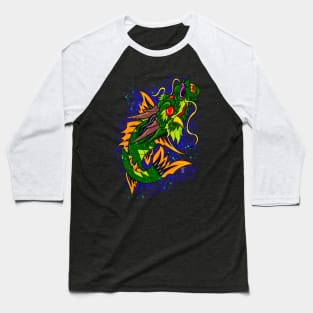 Dragon koi Baseball T-Shirt